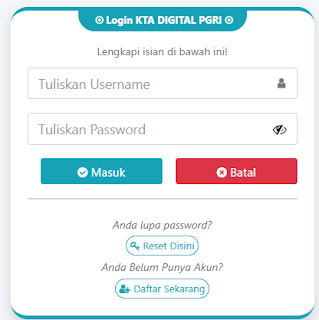 Register PGRI Kab. Subang - Persatuan Guru Republik Indonesia Cabang Kab. Subang
